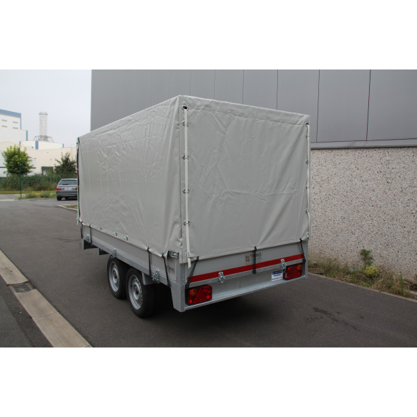 Bâche haute pour remorque TWINS 225x132